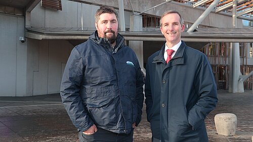 Liam McArthur meets with Orkney farming community at NFU rally