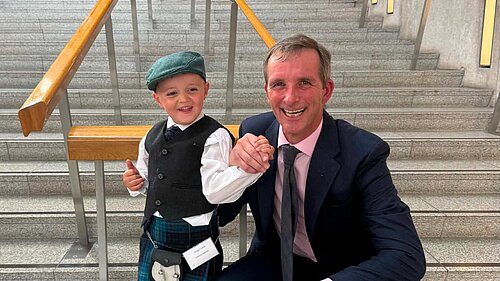 Liam and Gregor